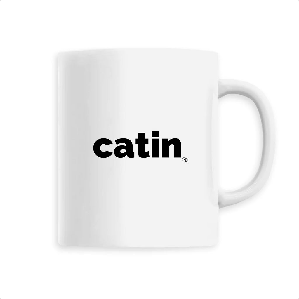 CATIN mug - GARÇON GARÇON- blanc -imprimé - tasse - made in france - café -thé - monsieur tshirt - le t-shirt propre -gay - RAD - QUEER - LGBTQIA - RONDORFF- FELICIA AUSSI